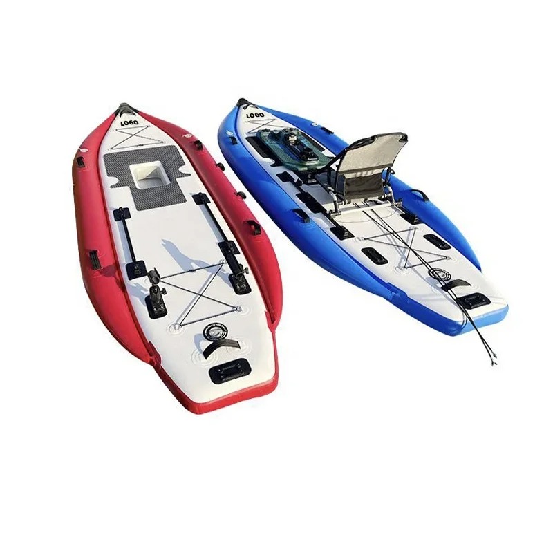 Fishing Boat Aluminum - 340*115*15cm LLDPE+PVC 발 페달 구동 카누