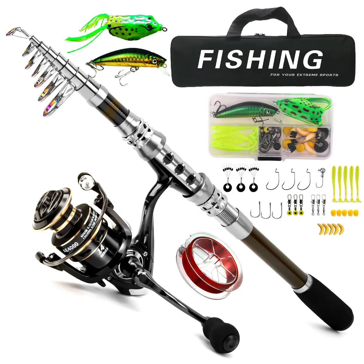 카본 루야 낚싯대 휠 세트 바다 낚시 텔레스코픽 낚싯대 - Fishing Boat Aluminum 리뷰 및 가격