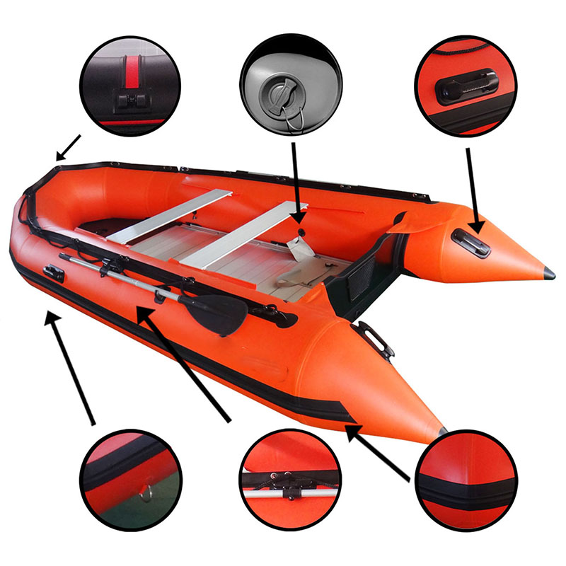 공장가 알루미늄 바닥 아웃보드 모터가 장착된 고무 낚시 - Fishing Boat Aluminum 리뷰 및 가격