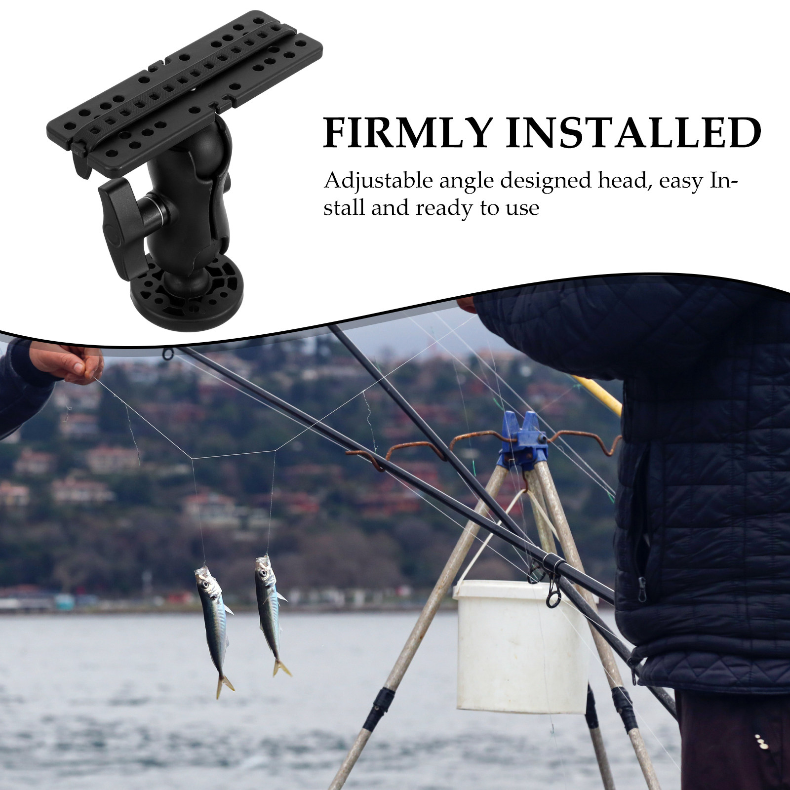 보트 어군탐지기 홀더 마운트 각도 조절 가능 낚싯대 지 - Fishing Boat Depth Finder 리뷰 및 가격